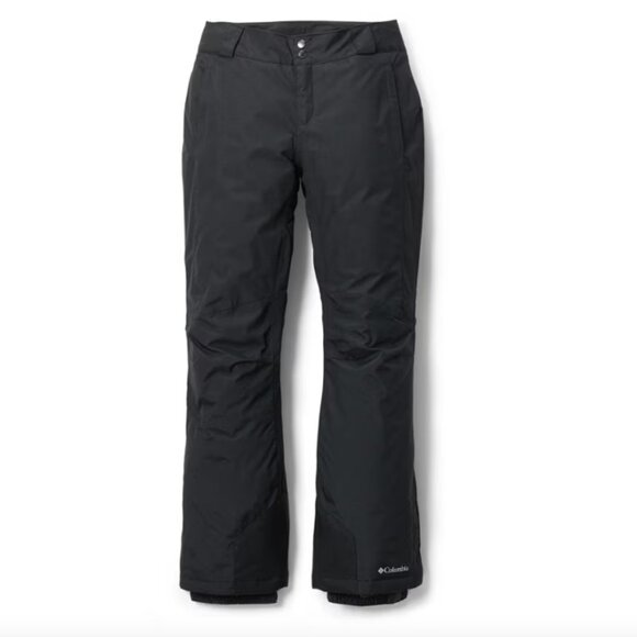 Columbia Womens Ski Pants Snowboard Bugaboo II Snow Pants sz Medium Black WL1068 - Picture 1 of 16